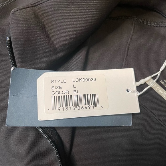 Las Vegas Raiders NFL Allegiant Stadiums Cutter & Buck Black 1/2 Zip Pul… - Picture 8 of 9